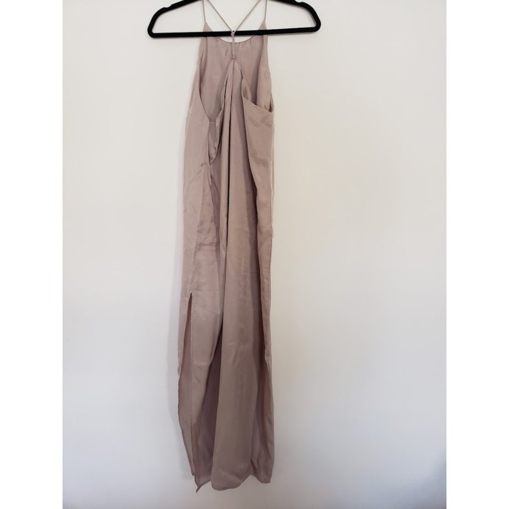 ZARA MIDI DRESS WITH FRONT KNOT TRF - Picture 3 of 5